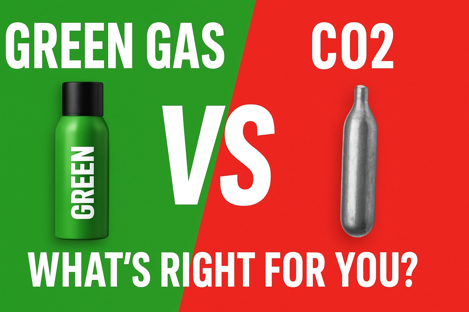 Green Gas ή CO2; Ποιο είναι κατάλληλο για εσένα;